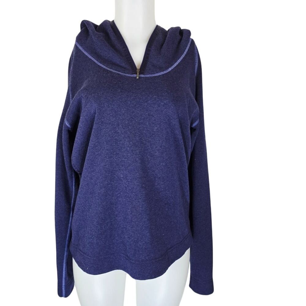 Kuhl Mountain Culture Hooded Full Zip Heathered Purple Athletic Pullover XL